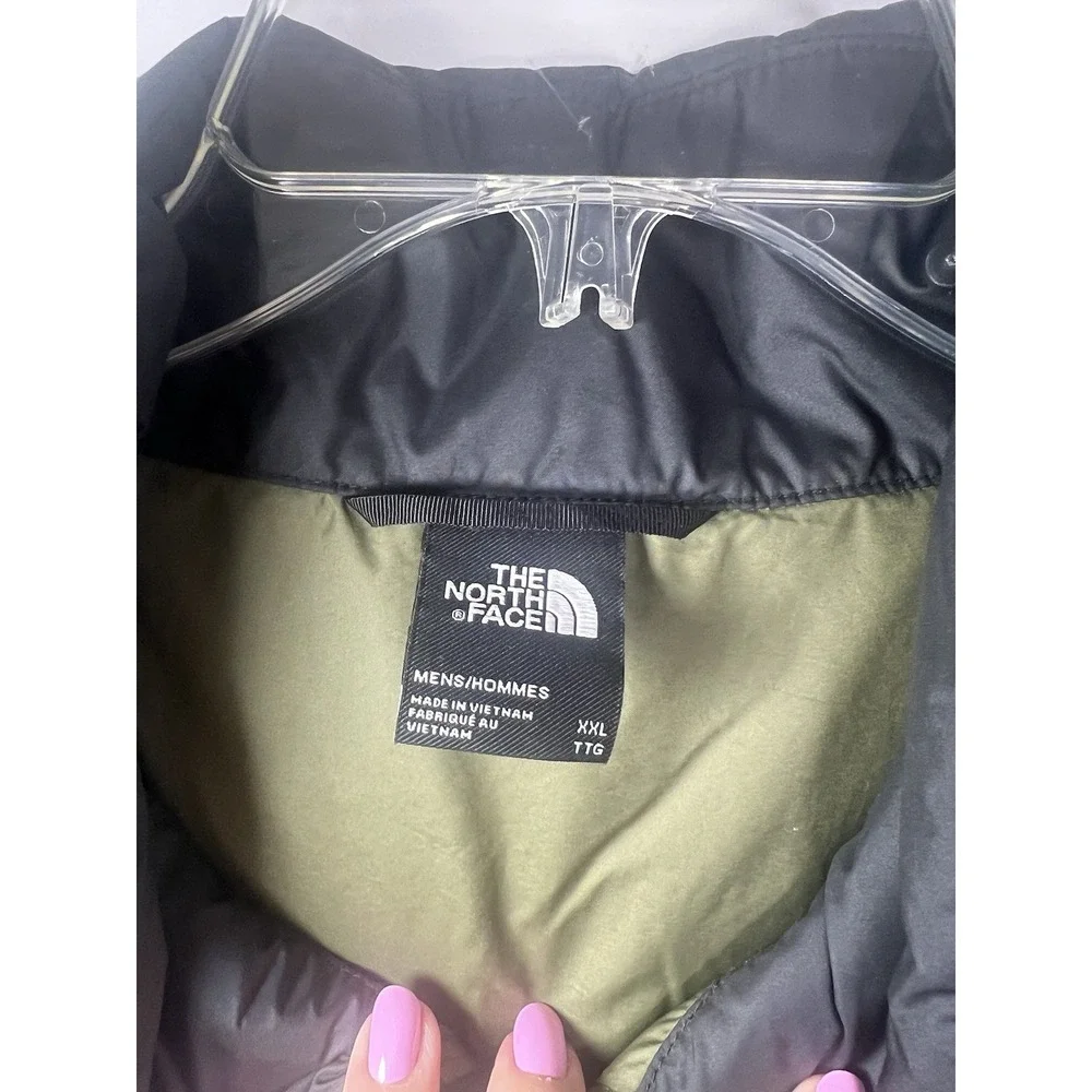 The North Face Everyday Insulated Puffer Jacket Burnt Olive Green Size XXL‎